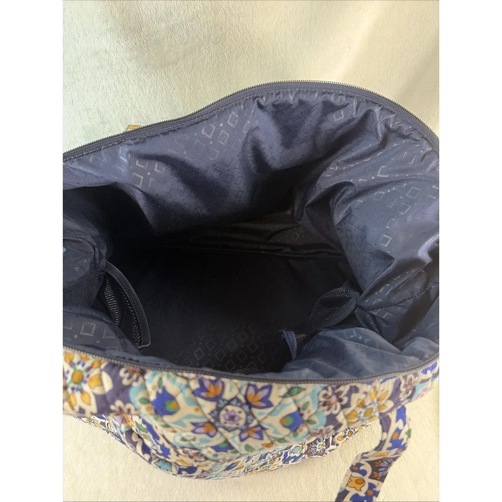 Vera Bradley Lisbon Medallion Lge Duffel 2 Med Weekenders Rare Matching 3 Pieces